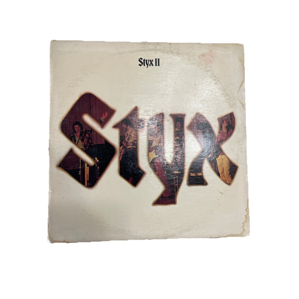 STYX II LP- 70's RE MONARCH‎ PRESSING RCA Records WOODEN NICKEL, WNS-1012